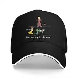 Explained Electrician Engineer Physics Science Baseball Cap Men Hats Visor Protection Electrical Engineering Electricity Caps