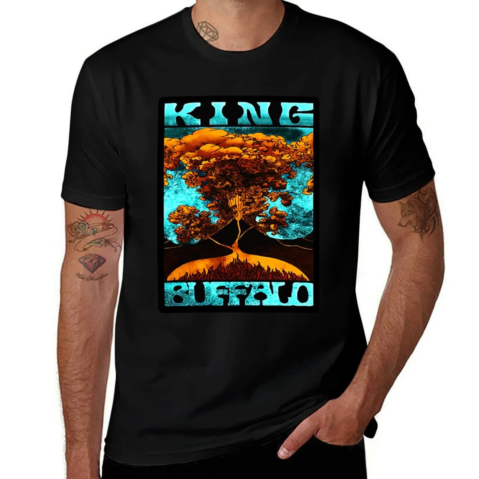

active duty volca T-Shirt Street Style Casual Tee Shirt