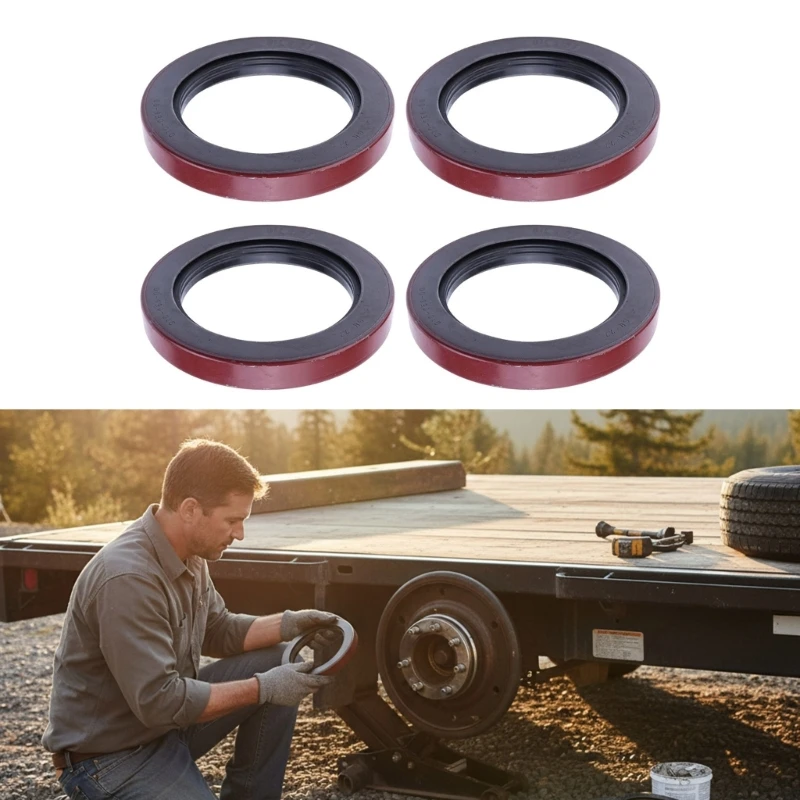 

H3CE Professional Trailer Shaft Seal Sustainable Rubber Formula Delivers Best Friction Resistance Suitable for 10K