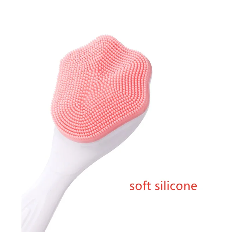 1Pc Kat Klauw Vorm Handmatige Gezichtsreinigingsborstel Zacht Gezicht Wassen Borstel Handheld Siliconen Gezicht Scrubber Exfoliator