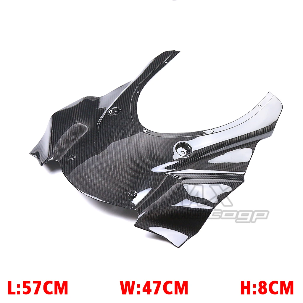 Motorcycle Carbon Fiber Front Fairing Headlight Shell Cover Panel Protector For BMW S1000XR S1000 XR 2020 2021 2022 2023 2024