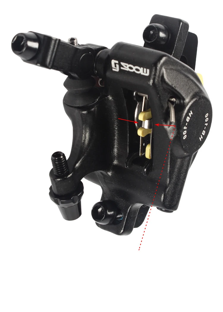 ZOOM HB-100 XTECH MTB hydraulisches Scheibenbremsen-Set für Mountain/Elektrisches Faltrad vorne und hinten ​ Fahrradzubehör – Detail 4