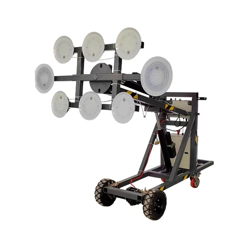 

Glass suction cup car large electric push installation transporter large suction curtain wall installation glass mechanical arm
