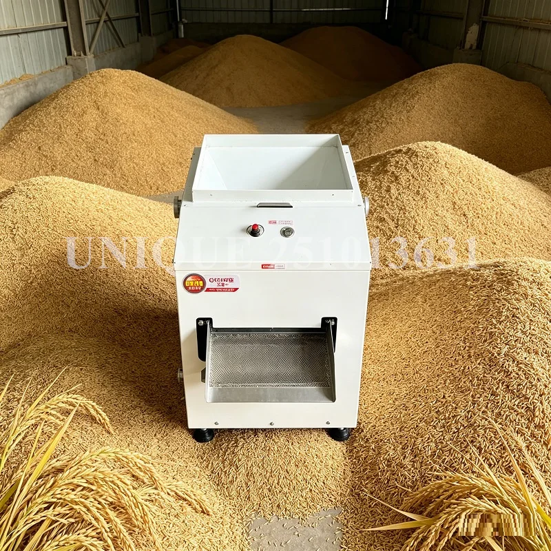 Gravity Rice Destoner Machine Vibration Separator for Grain Paddy Wheat Millet Stone Remover Rice Cleaning Impurity Removal Tool