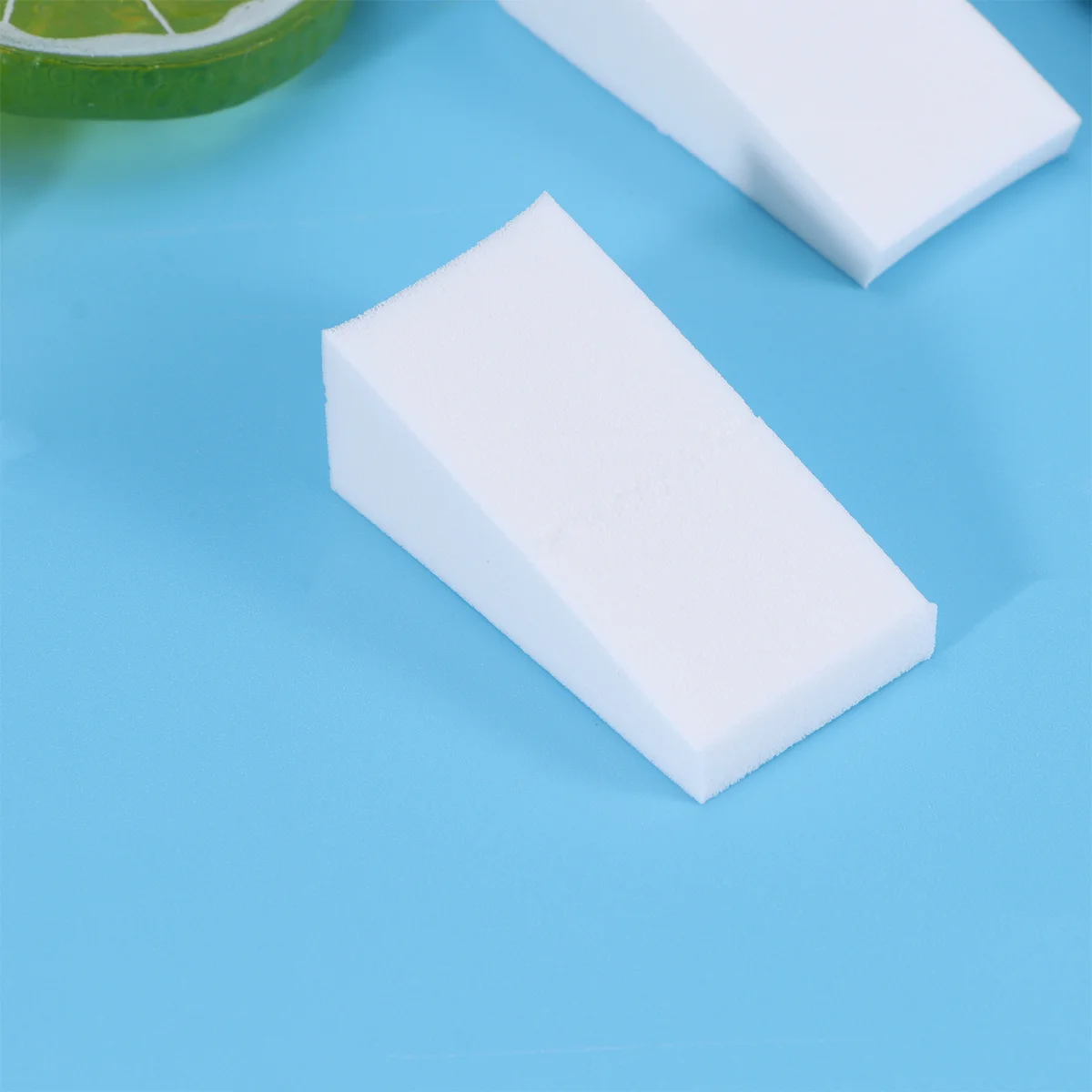 48 Uds base de maquillaje Puff esponja Facial Natural cuñas biodegradables para limpieza profunda cuidado de la piel eliminación de maquillaje