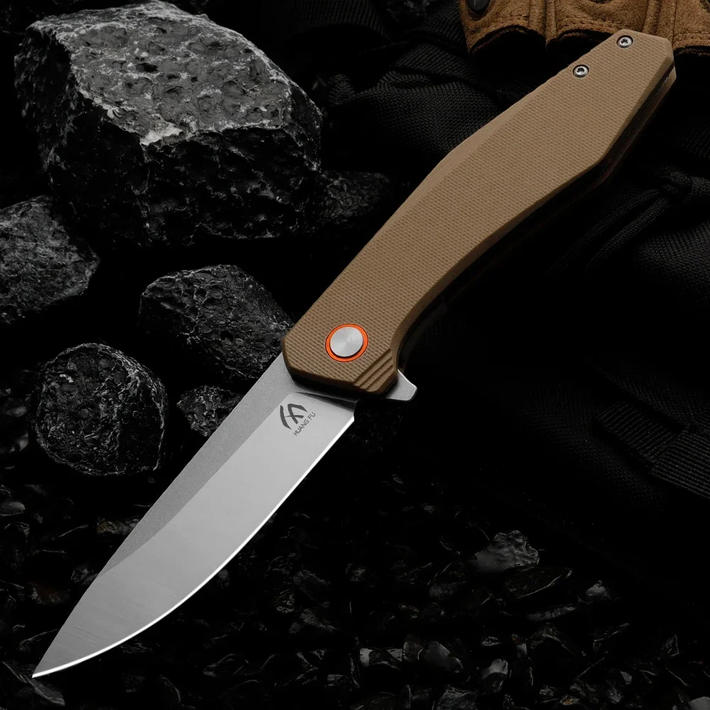 High quality multifunctional folding knife - survival knife for outdoor camping, hunting, and emergency situations, men's gift