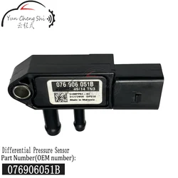 Original NNew DPF Diesel Particulate Filter Differential Pressure Sensor 076906051B For Audi Volkswagen Skoda
