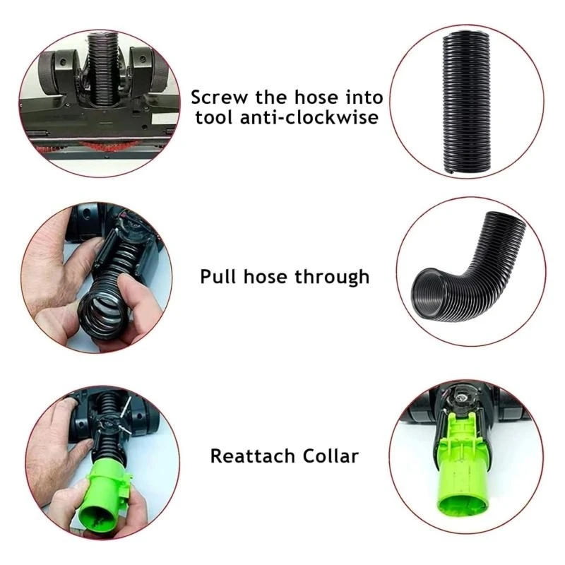 Замена шланга головки шланга на шланговой шланге.