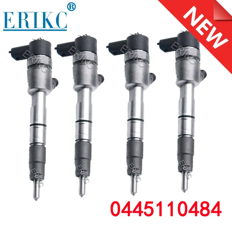 

4PCS 0445110484 Common Rail Injector 0 445 110 484 Diesel Fuel Pump Injection 0445 110 484 For SAIC MAXUS