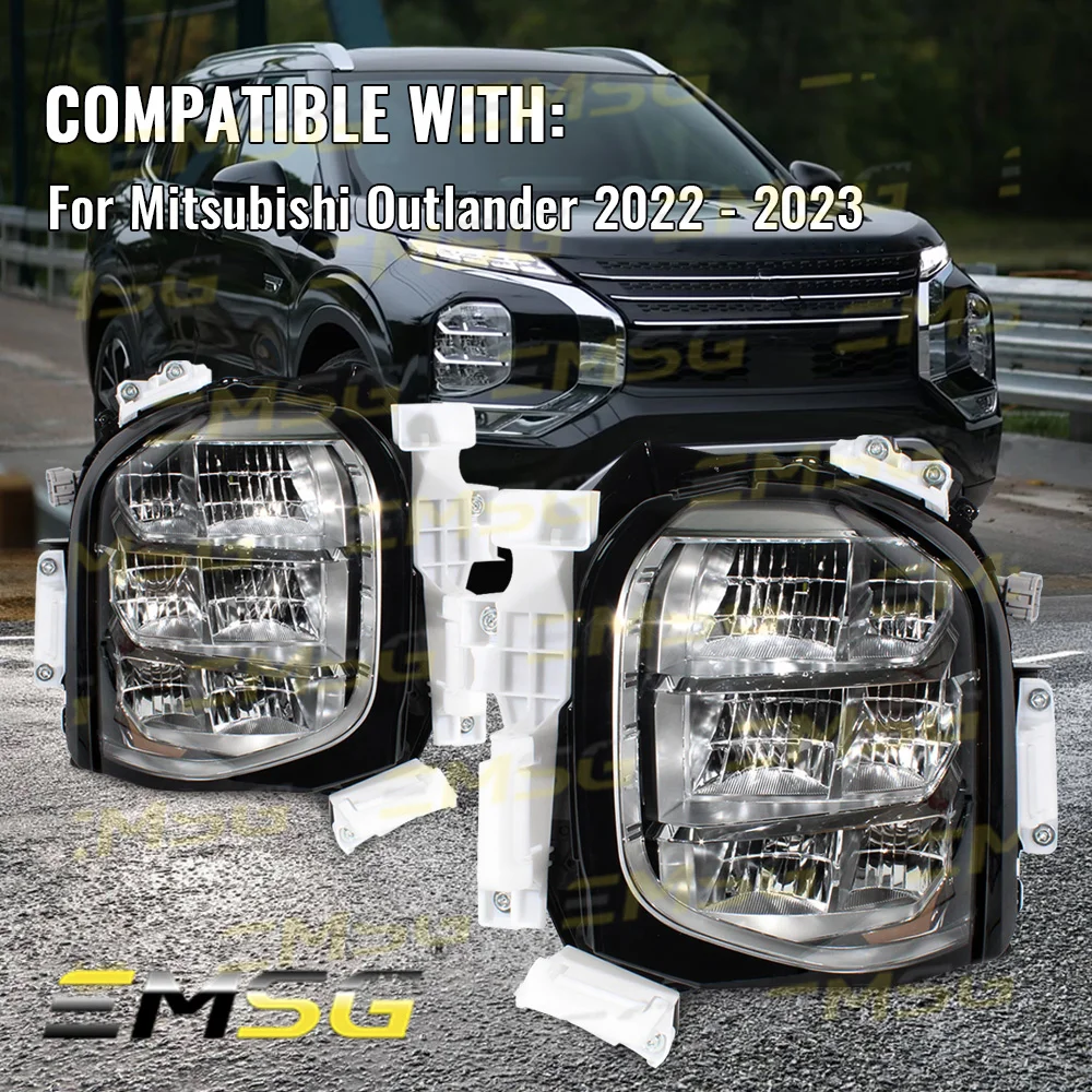 LED Headlight Assembly For Mitsubishi Outlander 2022 2023 2024 Car accessories Front Bumper Head Lamp Indicator Light 8301D811