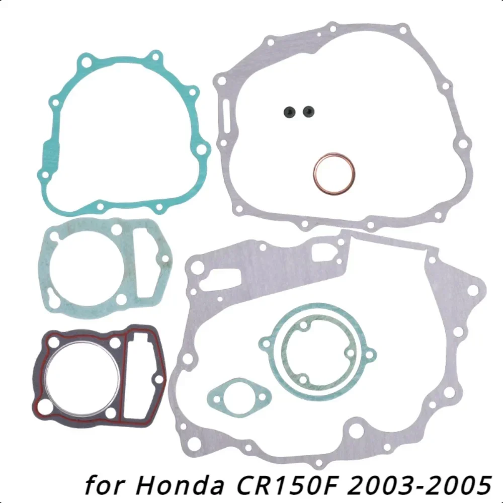 

Motorcycle Complete Full Gaskets Cylinder Piston Gasket Kit 12191-KCN-000 for Honda CR150F 2003 2004 2005 CR 150F