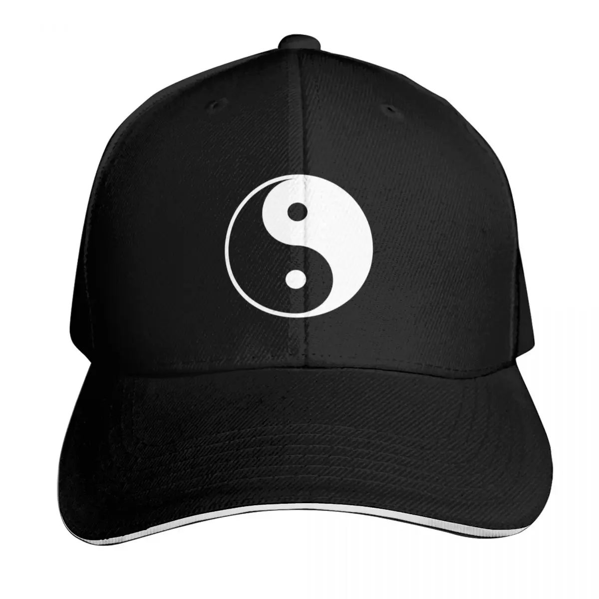 Yin Yang Symbol Baseball Cap Moisture Wicking Quick Dry Curved Brim Classic Fit Low Profile Unstructured