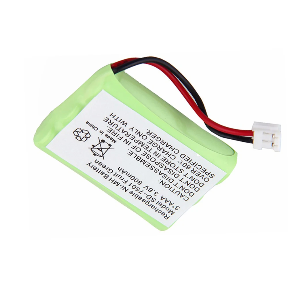 NiMH 800mAh 3.6V bezprzewodowy akumulator do telefonu domowego do Motorola SD-7501 V-Tech 89-1323-00-00 AT & T Lucent 27910 CPH-464D