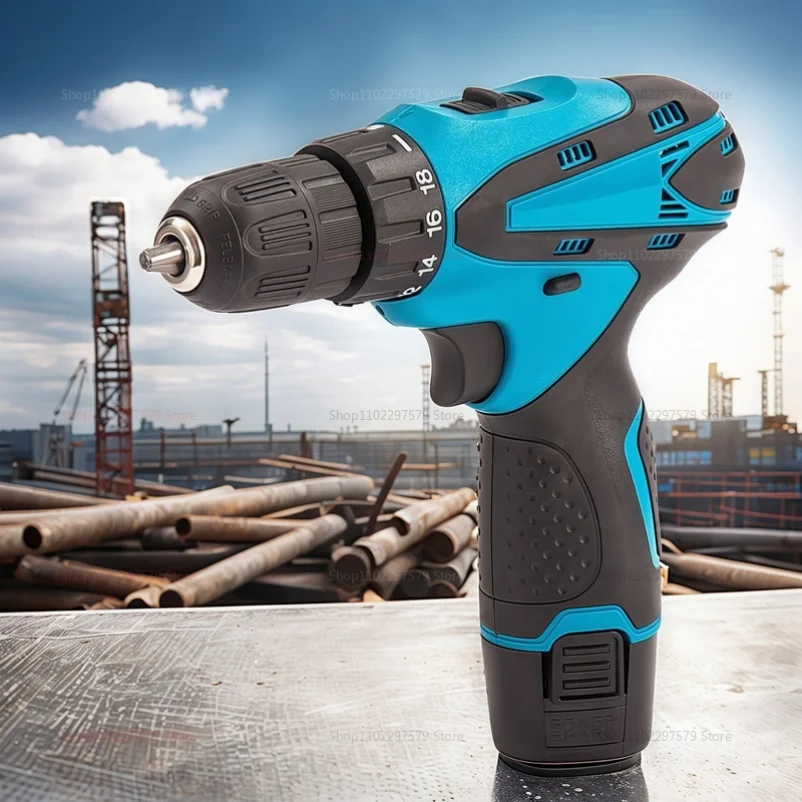 12V Cordless Drill Electric Screwdriver Mini Wireless Power Driver DC Lithium-Ion Battery Power Tools