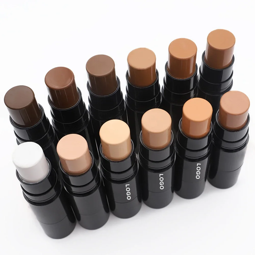 Private Label Concealer Double-head Custom Bulk Multi-functional Repair Stick 2-in-1 Brighten Skin Waterproof Anti-sweat Makeup