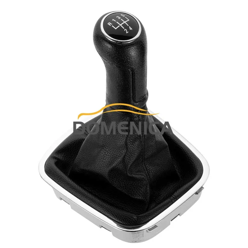 New High Quality for Volkswagen VW Polo 6C 2015 2016 2017 2018 5 6 Speed Gear Shift Knob Lever Dust Cover Boot Leather Suit Part