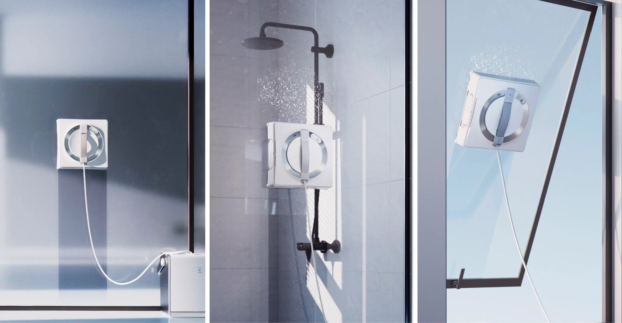 WINBOT W2 PRO Omni ECOVACS' First-ever Robotic Window Cleaner With Portable Station