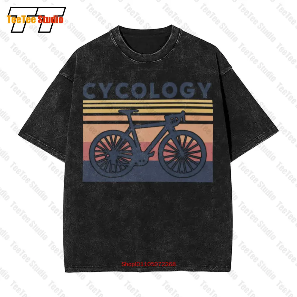 

Bike Cycology Vintage Retro Vintage Oversized T-Shirt Tee ROSZ