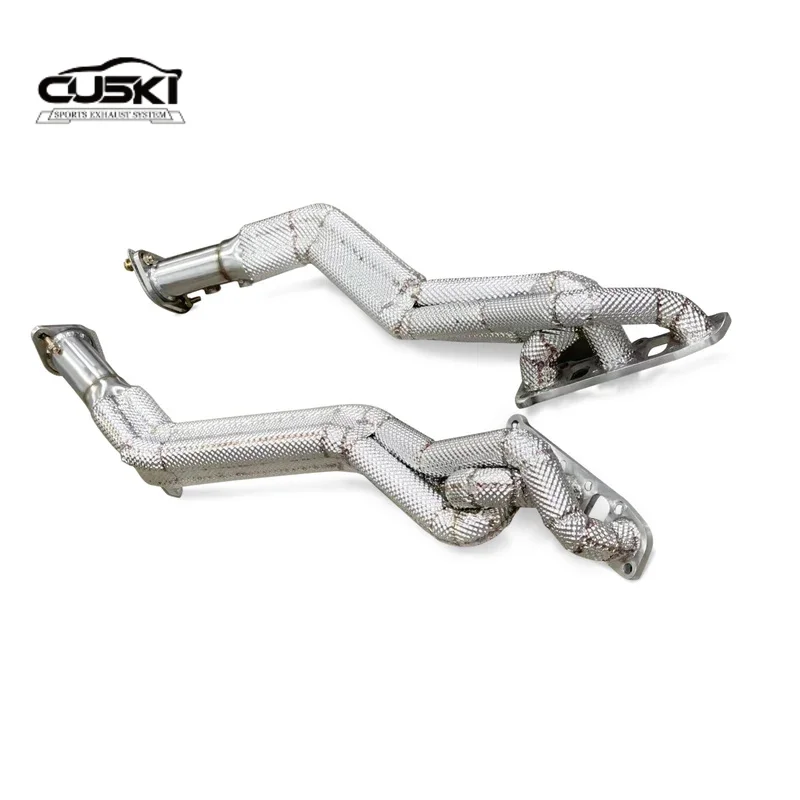 

Высокопроизводительные выхлопные компоненты, подходящие для Infiniti G37 3.7L 2008-2016, изолированная трубка глушителя из нержавеющей стали