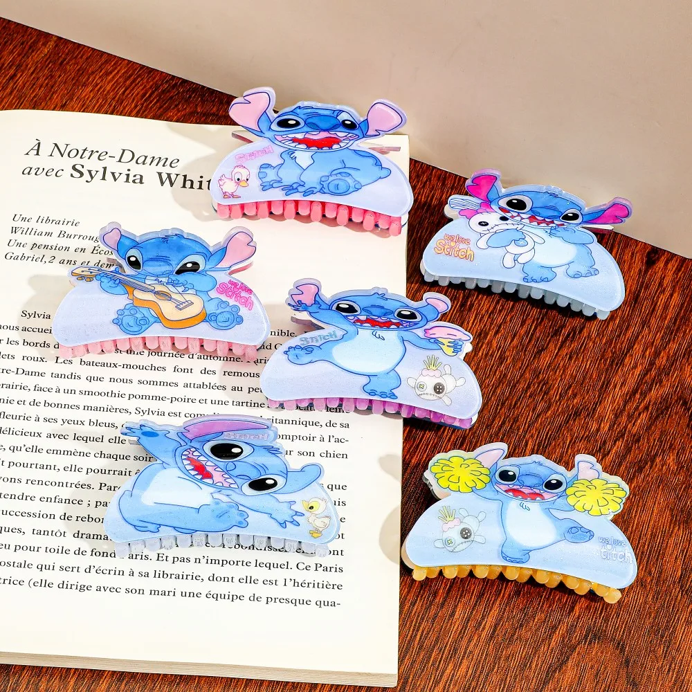 1 قطعة/6 قطعة مشبك شعر عصري من ديزني ستيتش - إكسسوار شعر لطيف ومتعدد الاستخدامات، تسريحة شعر حلوة حصرية #1