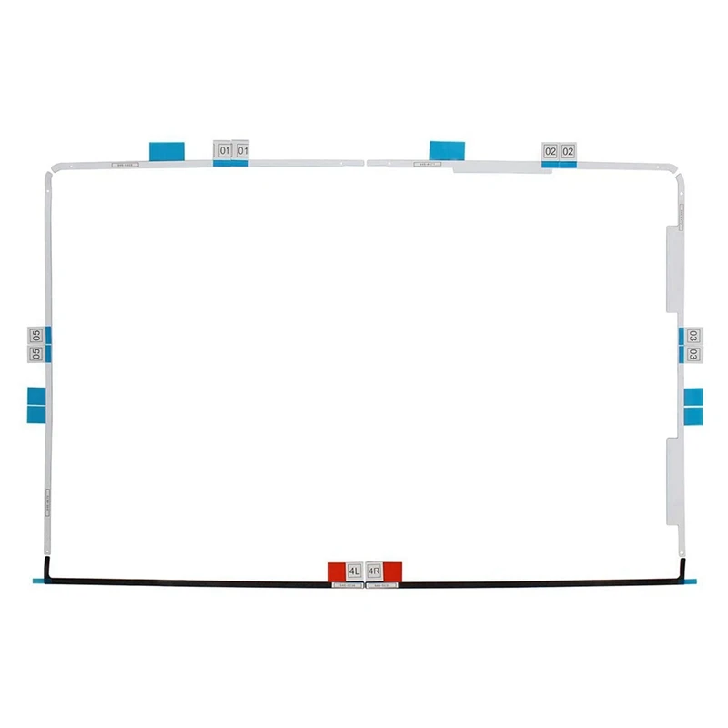Bandes Adhésives pour Écran LCD, Poignée de Roue d'Ouverture, Kit d'Outils pour iMac A1418 A1719 21 Pouces, 2 Pièces