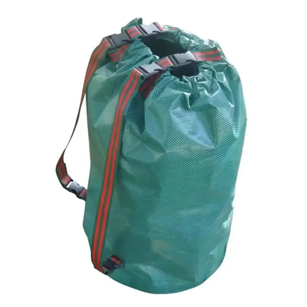 Portable Hand/ShoulderBack Interchange Integrated Bag Garden Fallen Leaf Bag Fallen Leaf Backpack Bag Without Lid Practical