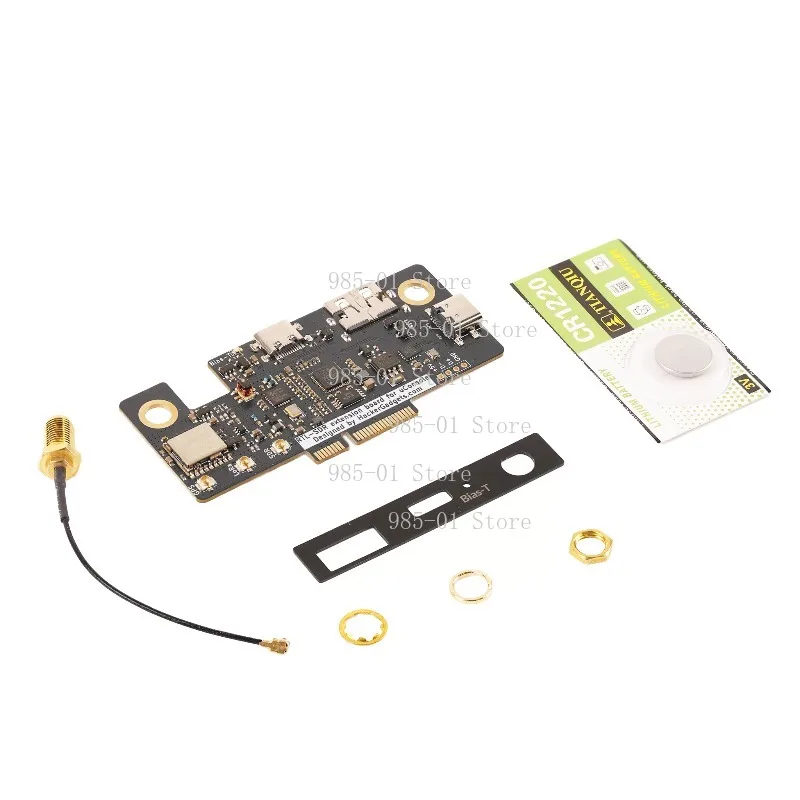 All-in-one extension board with USB hub, GPS and RTC, compatible with RTL2832U & R860 tuner for chipboard console