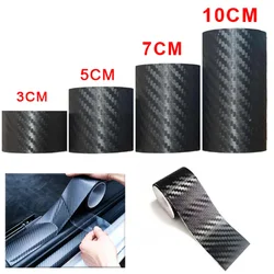 DIY Bicycle Stickers Carbon Fiber Sticker For Bike Car Sticker Waterproof Door Sill Anti Scratch Nano Protector Tape Bicycles