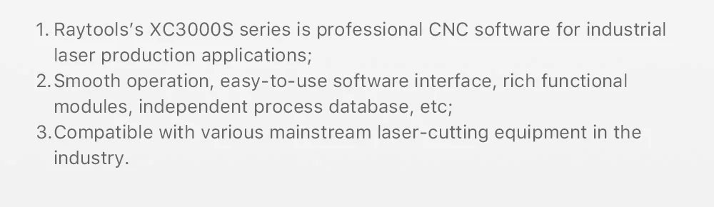 Ultrarayc Raytools Laserschneidkontrollsystem XC3000S-Serie EtherCAT-Verbindung oder Pulsverbindung – Detail 2