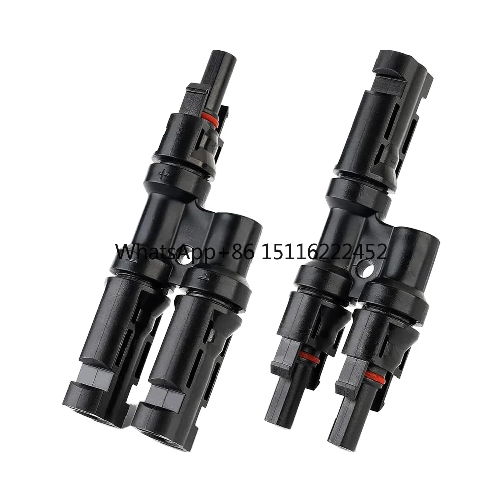 

2-Way 1500V 50A FMM+MFF Solar Panel Connectors 1 Pair Y Branch Panel Splitter Solar Panel Parallel Raw Materials Solar