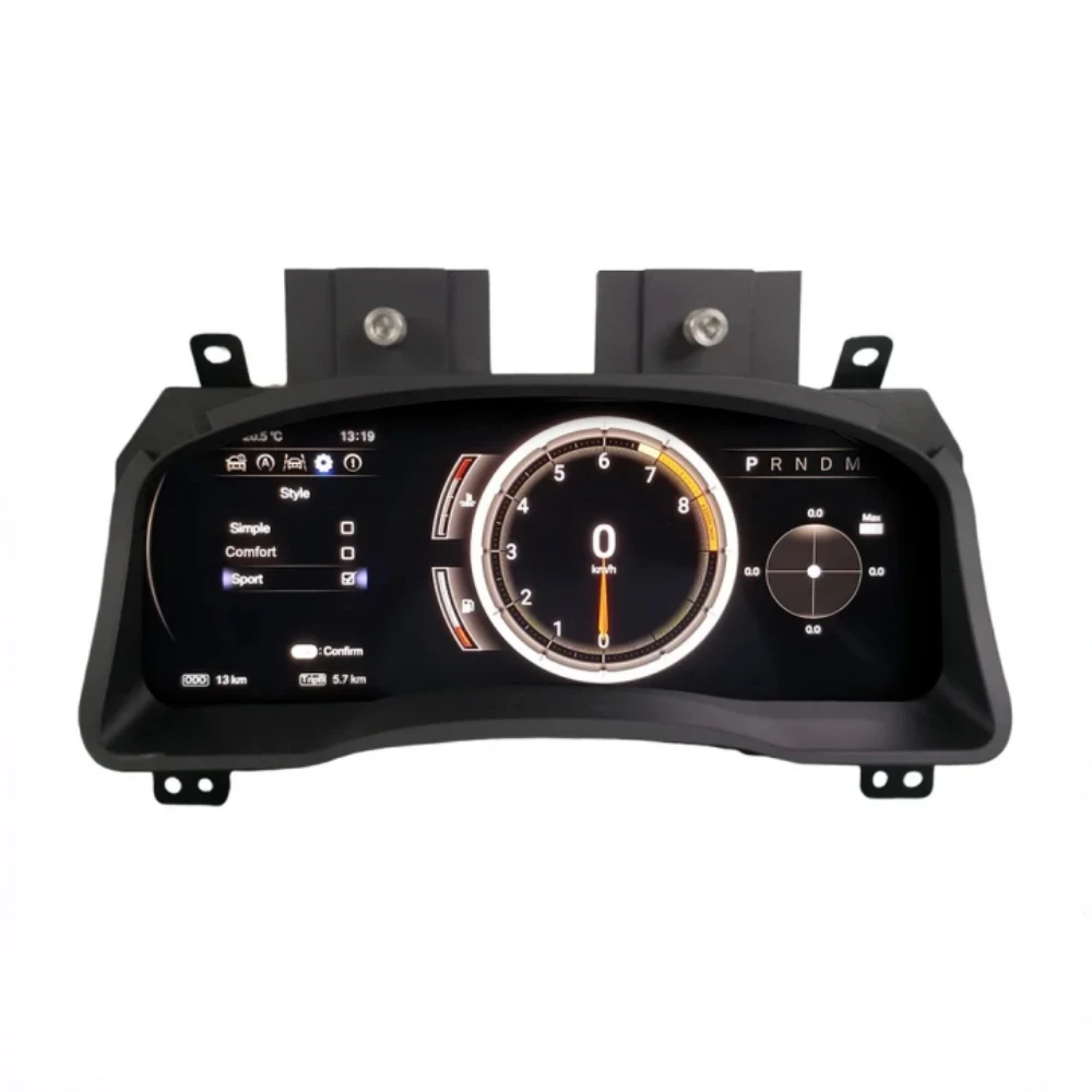 Digital Dashboard For Toyota Land Cruiser Prado 2002-2023 Car Cluster LCD Virtual Cockpit Digital Instrument Panel Head Unit