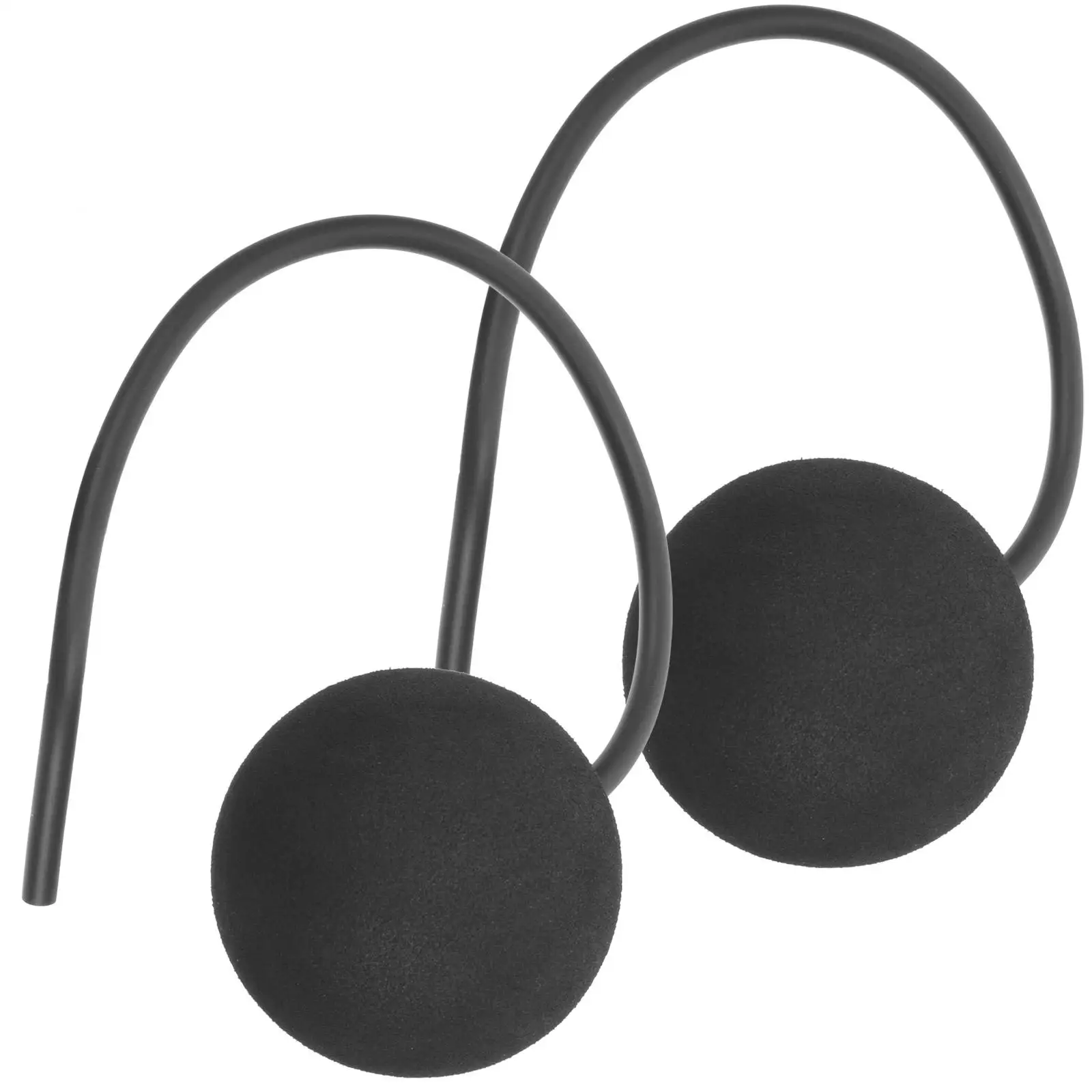 

1 Pair 5CM Red Cordless Ball Jump Accessories EVA Material Durable Practical Fitness Equipment Workout Arm Training Office