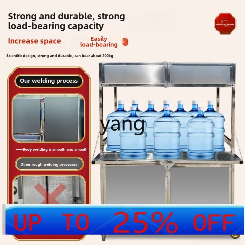 

CX folding stall trolley snack mobile dining car night market Oden cooking mobile stall