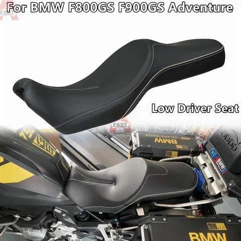 BMW F800GS F900GS 어드벤처 2024 2025 F800 F900 GS 2024-2025 용 오토바이 편안한 로우 라이더 운전자 조수석