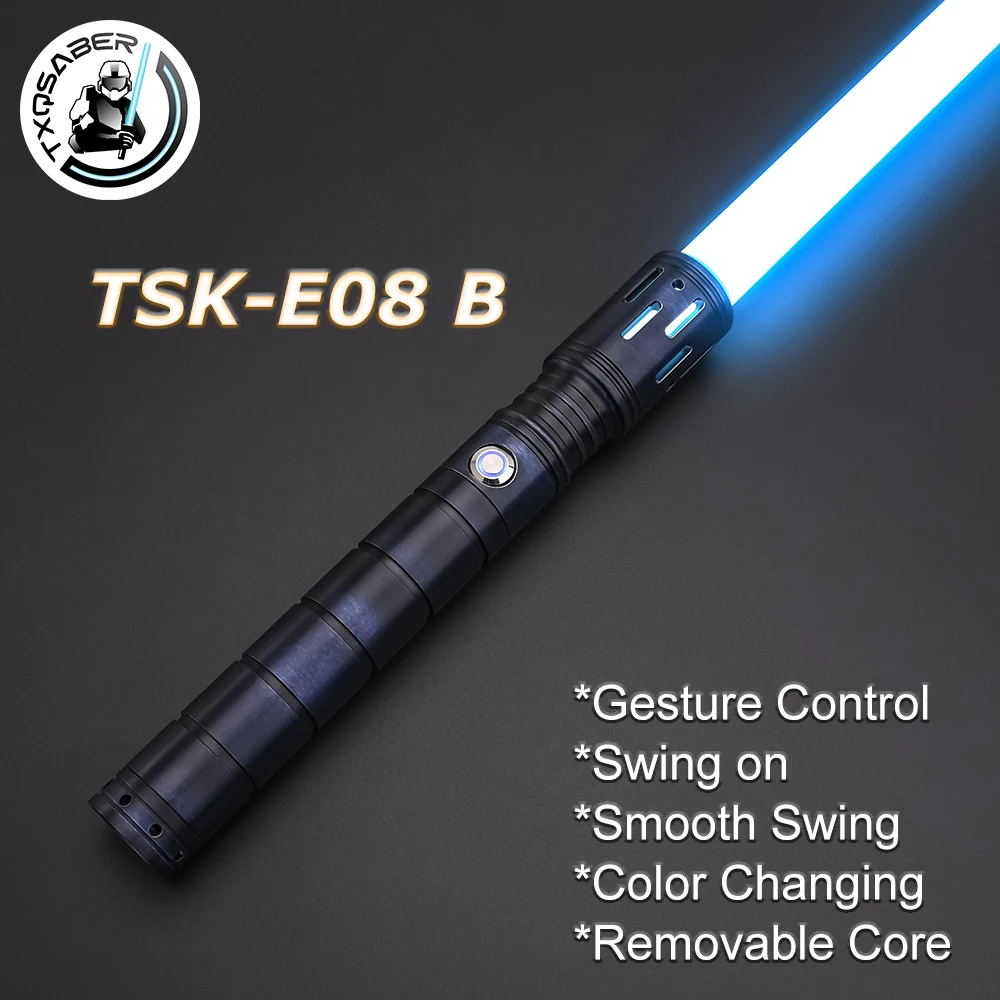 TXQSABER – sabre Laser de duel lourd, RGB Neo Pixel SNV4, contrôle par application, balançoire lisse, poignée métallique, épée Laser, jouets Cosplay