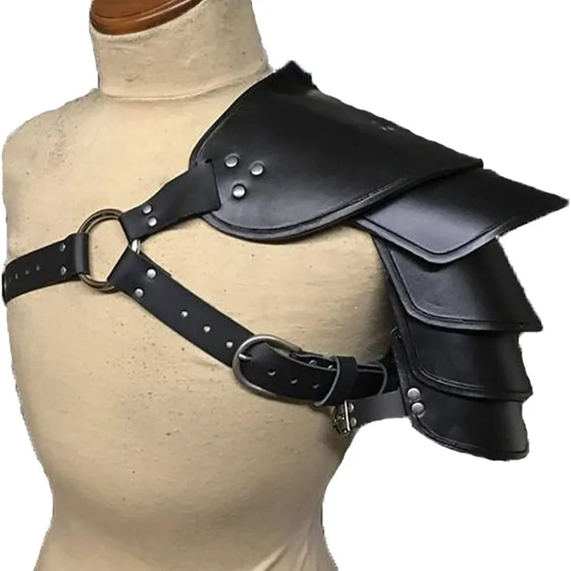 2025 Christmas Costume Medieval Retro Shoulder Armor Stage Performance COSPLAY Prop