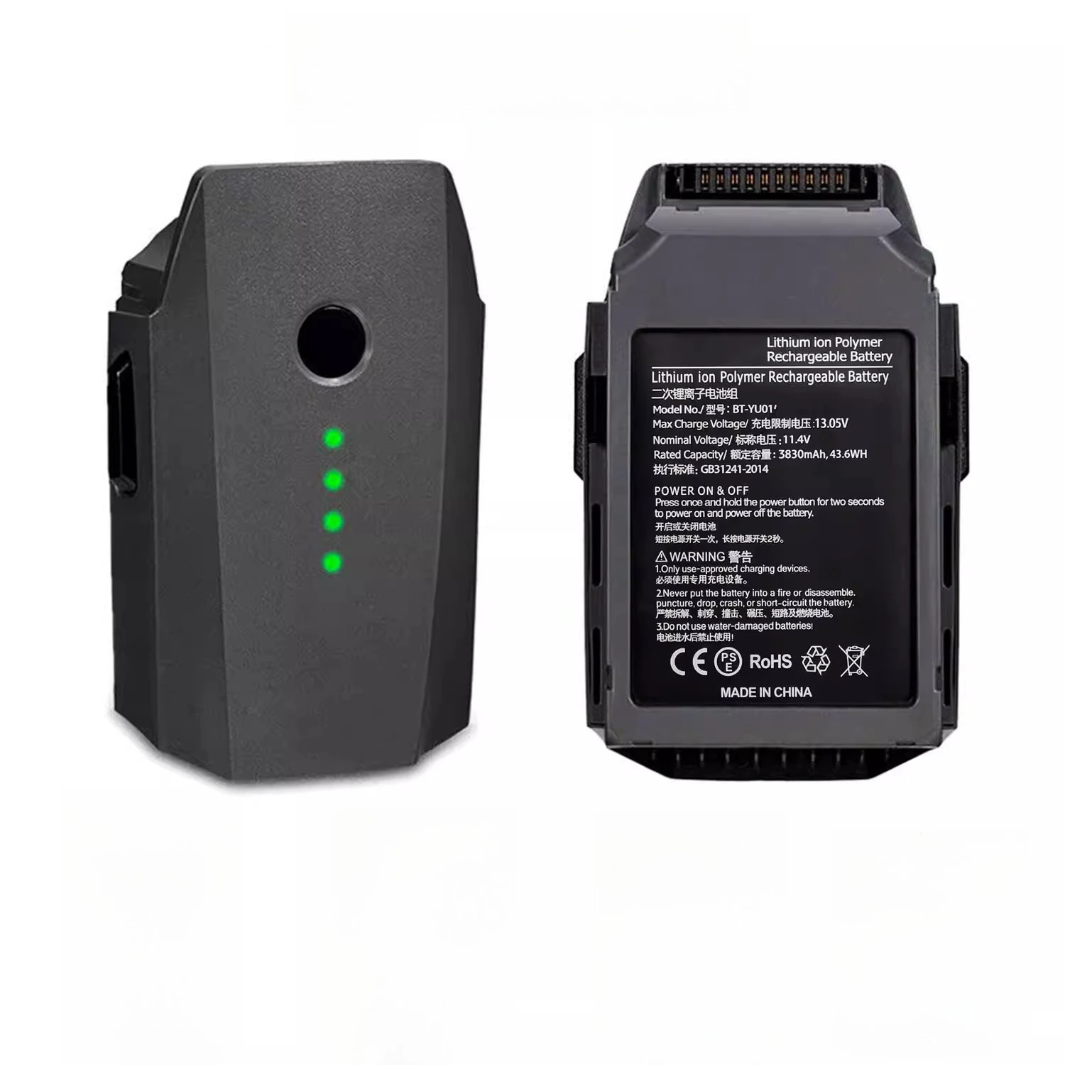 

1 шт. аккумулятор для DJI Mavic Pro, версия Platinum/First Snow первого поколения, замена, 3830 мАч