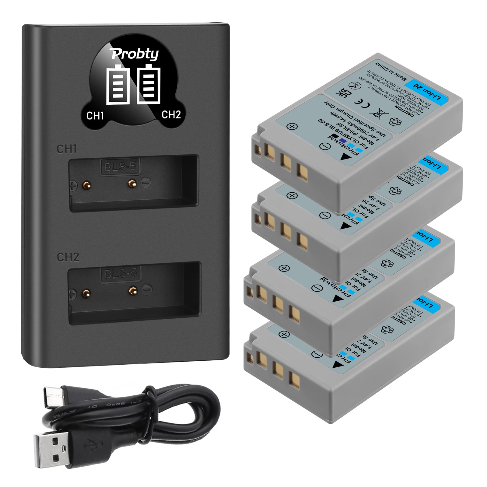 لأوليمبوس BLS-5 BLS-50 PS-BLS5 BLS-1 PS-BLS1 E-420 E-450 E-600 E-620 القلم E-P1 E-P2 E-P3 E-PL1 E-PL3 E-PM1 OM-D E-M10 مارك II