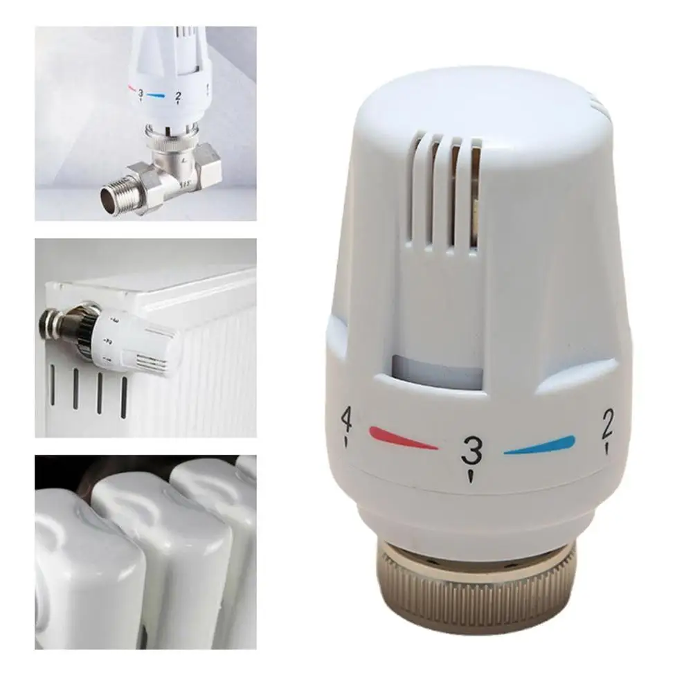 Radiator Thermostatic Control Valve Adjustable Floor Heating Temperature Control Thermostat Valve M30*1.5