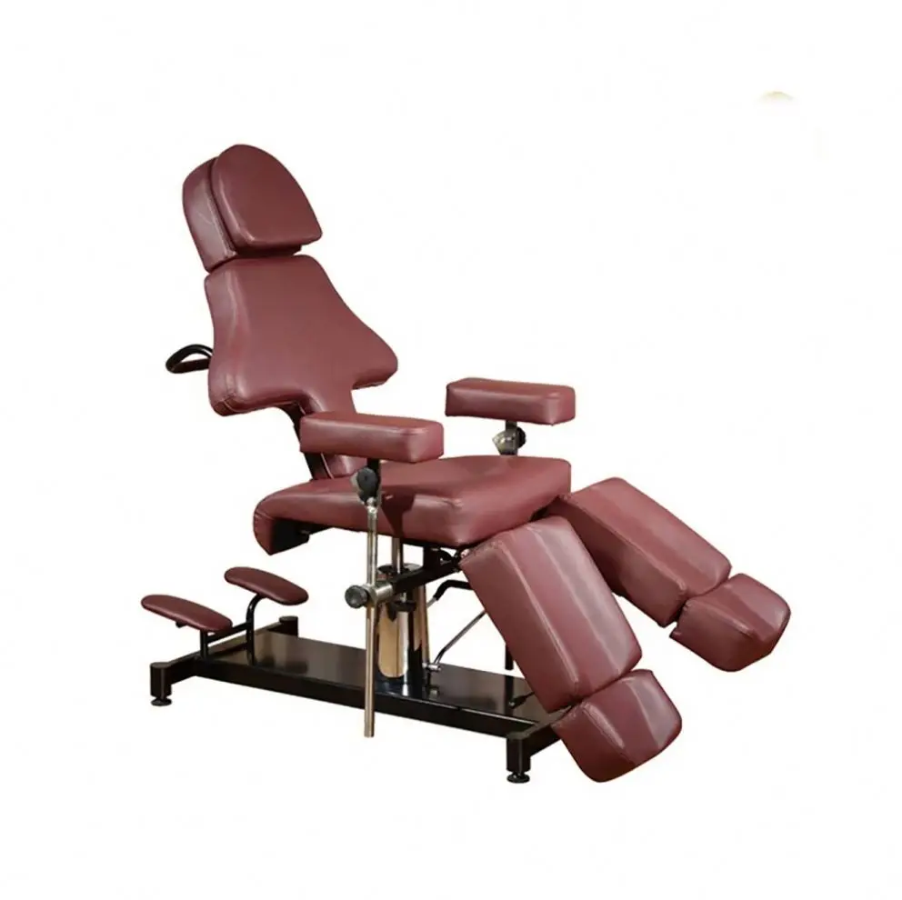 

Fully Adjustable Hydraulic Tattoo Chair Beauty Bed Salon Electric Beauty Bed