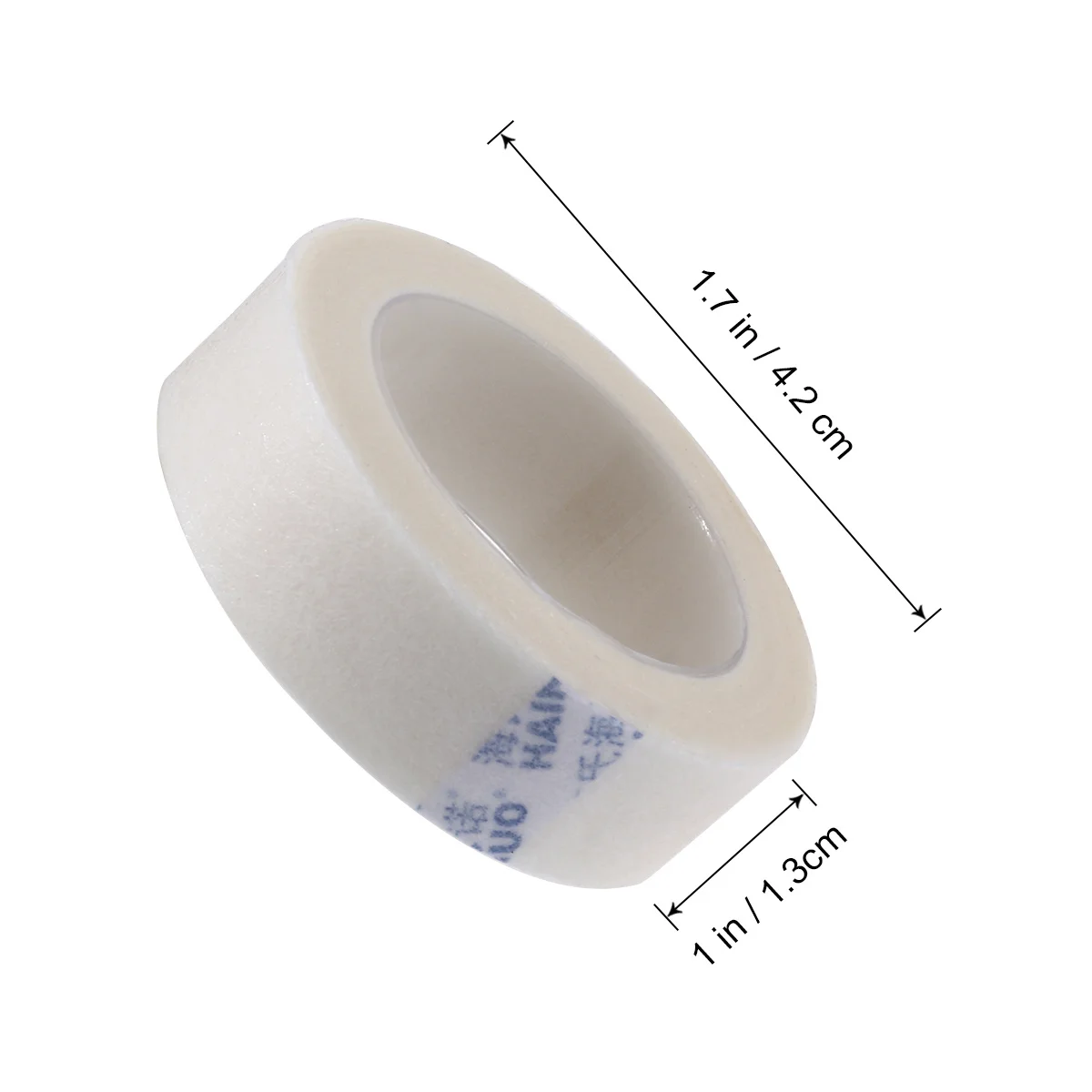 6pcs 6 Rolls 1.25Cmx9M Eyelash Extension Tape Non-Woven Fabric Sensitive Skin Lash Isolation Tape Eyelash