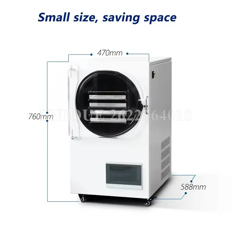 High Quality Freeze Dryer Intelligent Home Use Freeze Dryer Maker Vacuum Food Freeze Drying Machine 6kg/Batch Lyophilizer Maker