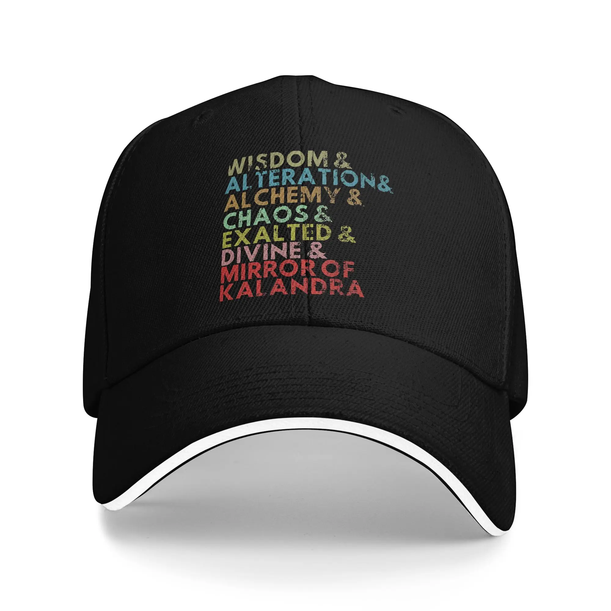 Paths Exile ARPG Gaming Sandwich Baseball Caps Retro Funny Unisex Breathable Adjustable Headwear Fishing Workouts Hat