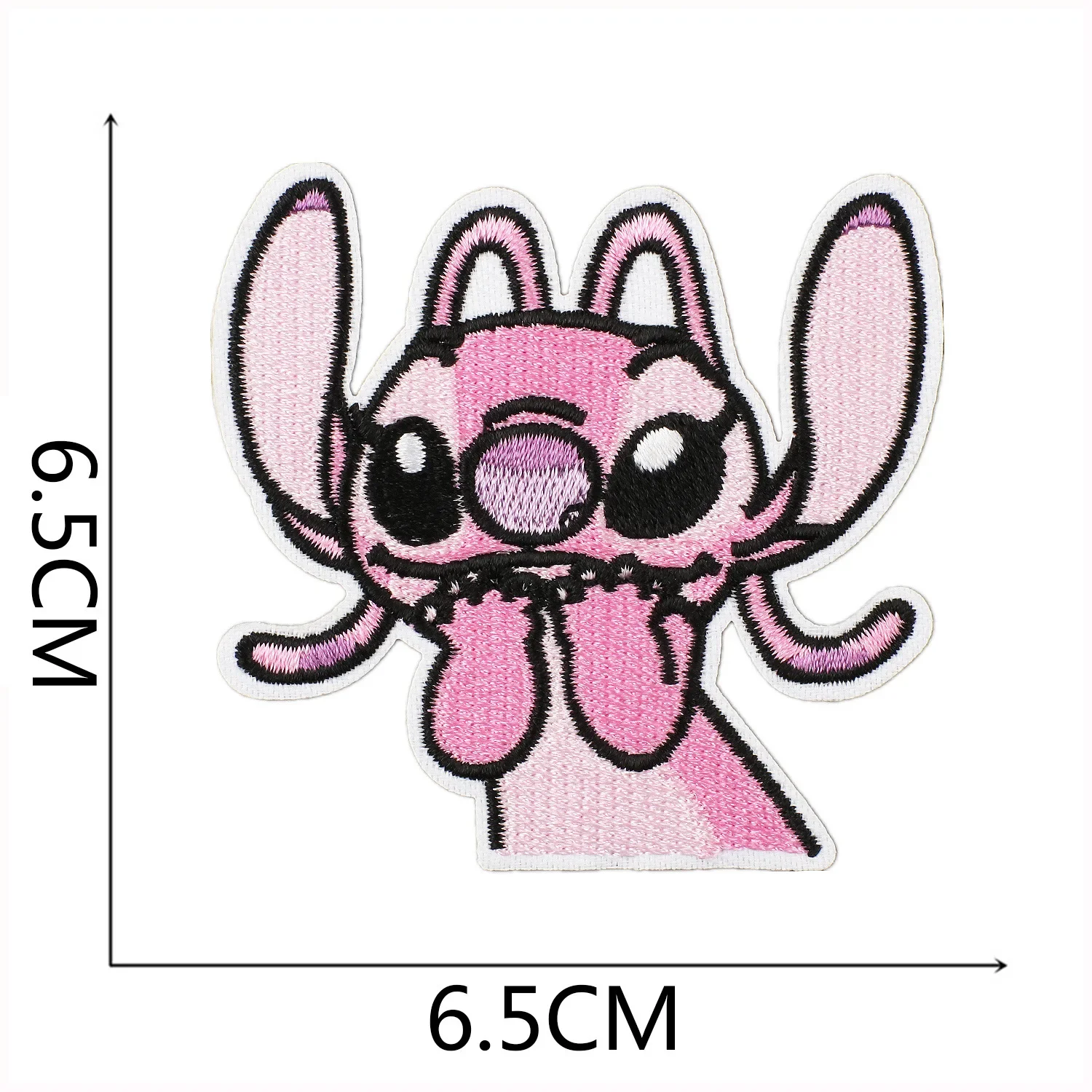 Disney Stitch Cartoon Patches para Vestuário, Patches fundíveis, Patches bordados DIY, Ferro na roupa, Viagem, Vestuário