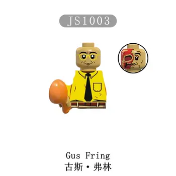 Perníkový táta Heisenberg Walter White Gus Fring Saul Goodman Stavební bloky Mini akční figurky Cihly Model Hračky 6 nejlepší prodej hodinky z lega - №1