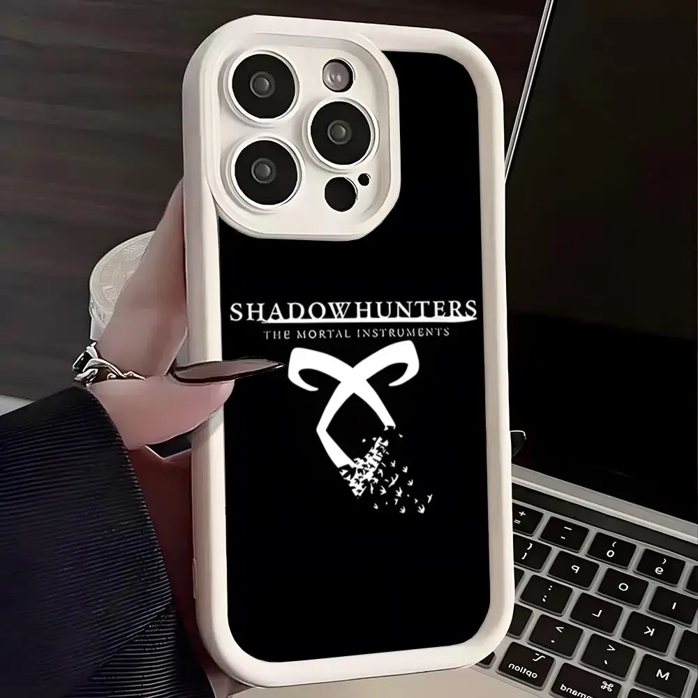 Funda para Teléfono Shadowhunters para iPhone 17 16 Pro Max 15 Pro 14 Plus 13 12 11 XR XS Max X, Carcasa Trasera Suave de TPU