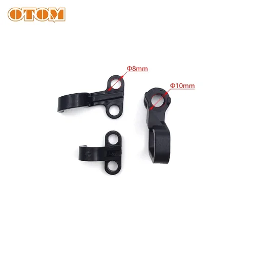 Imagen 2 del producto Para YAMAHA YZ250F YZ450F YZ450FX WR250F WR450F WR250FK Cable de freno trasero delantero de motocicleta abrazadera guía soporte de manguera de freno Clip de tubo