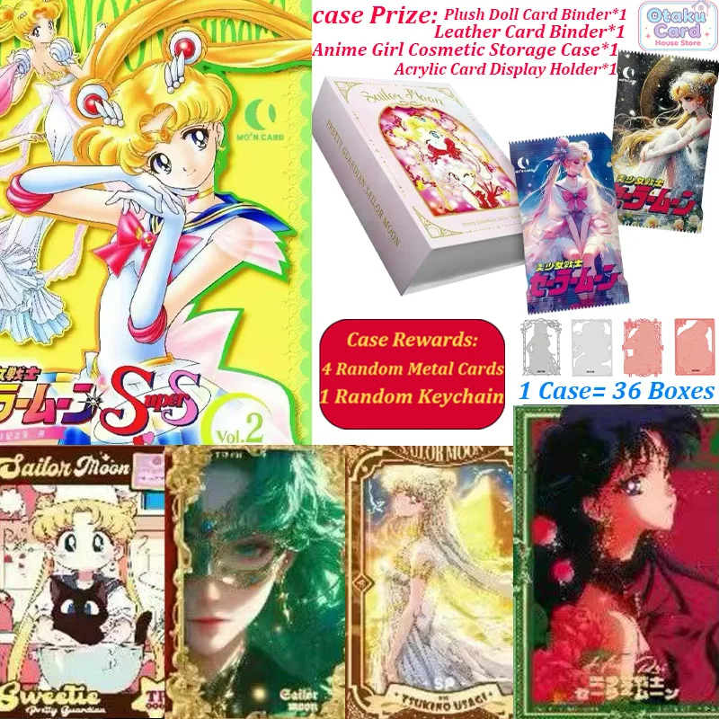 MoonCard Sailor Moon 3rd Wave Trading Cards Anime Rare Holographic Collectible TCG Cards Premium Anime Peripheral Cards