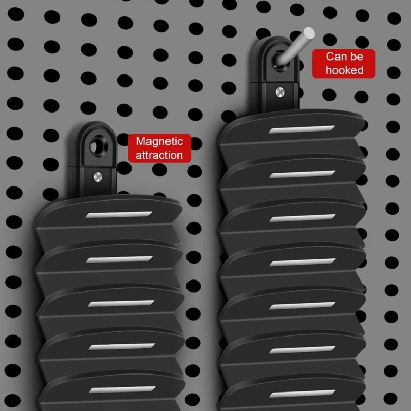 Detachable Wall Mount Tool Organizers With Base For Secure Wrench Screwdriver Storage In Workshops Garages