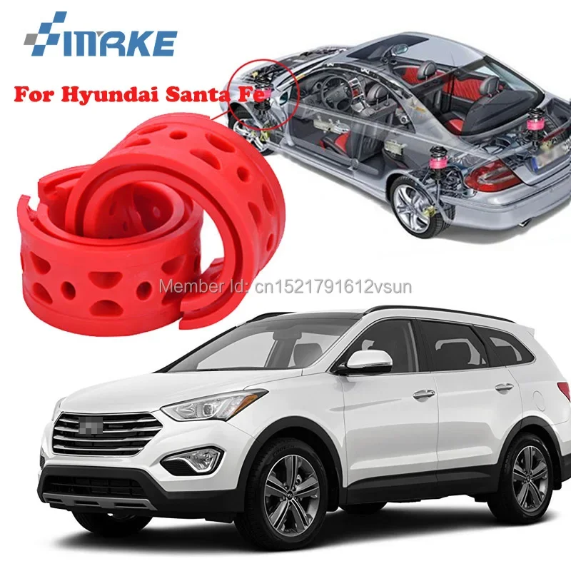 smRKE For Hyundai Santa Fe High-quality Front /Rear Car Auto Shock Absorber Spring Bumper Power Cushion Buffer